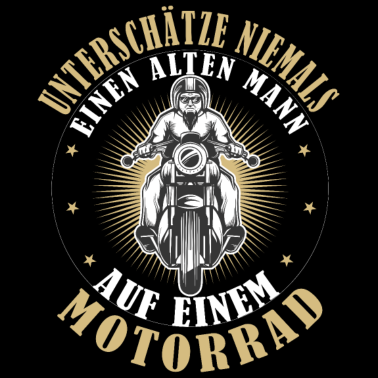 Motiv Motorrad Geschenk für Opa