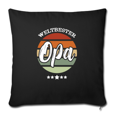 Geschenk für Opa Kissenbezug - Weltbester Opa für einen Opa