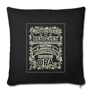 Geschenk für Opa Kissenbezug - FÜR OPA GROßVATER