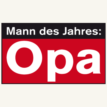 Motiv Geschenk für Opa (Mann des Jahres)