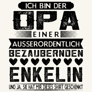 Motiv Geschenk für Opa / Großvater von Enkelin