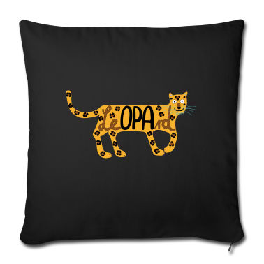 Geschenk für Opa Kissenbezug - LeOPArd lustiges Tier für Opa zum Geburtstag