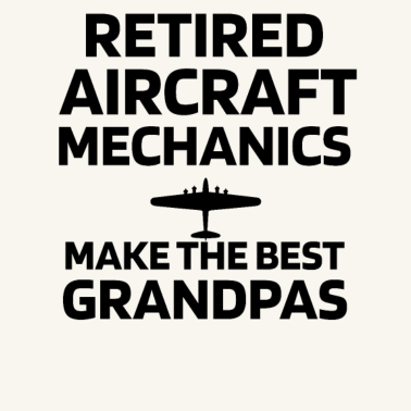 Motiv Flugzeugmechaniker Ruhestandsgeschenk Für Opa