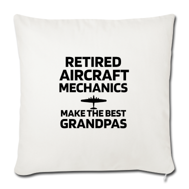 Geschenk für Opa Kissenbezug - Flugzeugmechaniker Ruhestandsgeschenk Für Opa