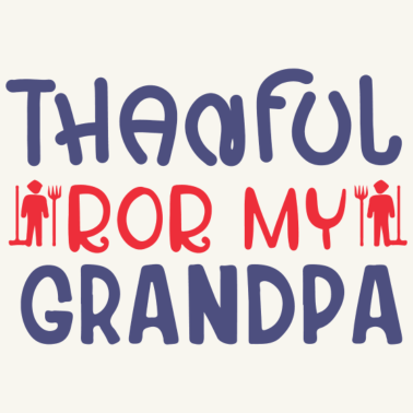 Motiv dankbar für meinen Opa