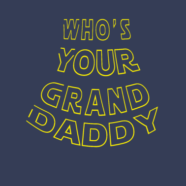 Motiv Lustig, wer dein Großvatergeschenk für Opa ist