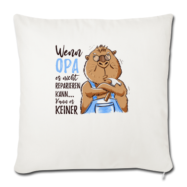 Geschenk für Opa Kissenbezug - Großvater Handwerker Geschenk für Opa