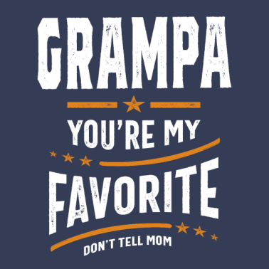 Motiv Mens Grampa Du bist mein Lieblingsgeschenk für Opa