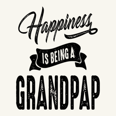 Motiv Männerglück ist ein Opa-Opa-Geschenk zu sein