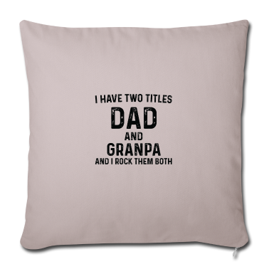 Geschenk für Opa Kissenbezug - Geschenke für Opa T-Shirt, Vatertagsgeschenk, ich habe