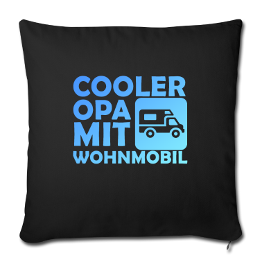 Geschenk für Opa Kissenbezug - Cooler Opa Mit Wohnmobil Camping Geschenk für Opa