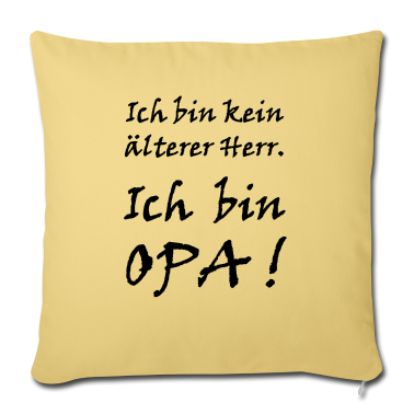 Geschenk für Opa Kissenbezug - Opa