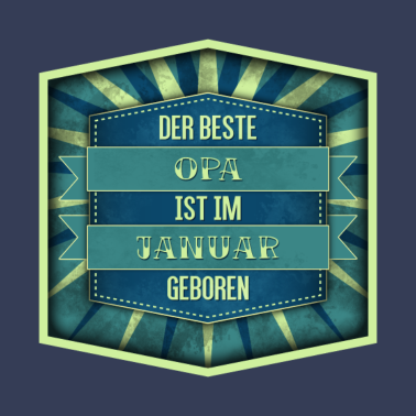 Motiv Geschenk für OPA geboren im JANUAR