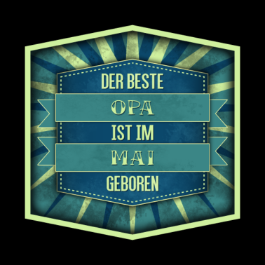 Motiv Geschenk für OPA geboren im MAI