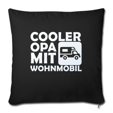 Geschenk für Opa Kissenbezug - Cooler Opa Mit Wohnmobil Camping Geschenk für Opa