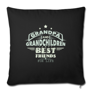 Geschenk für Opa Kissenbezug - Opa und Enkelkinder