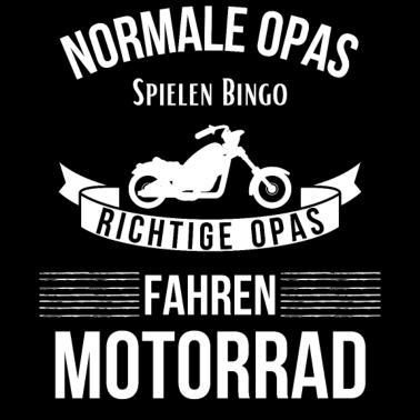 Motiv Motorrad Motiv für Motorradfahrer Opa Biker