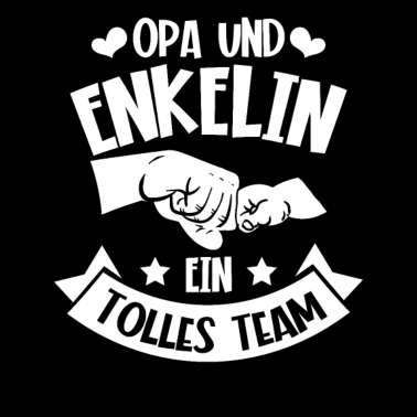 Motiv Opa und Enkelin ein tolles Team für einen Opa