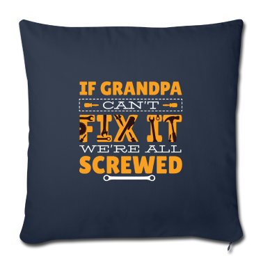 Geschenk für Opa Kissenbezug - Opa kann alles reparieren Shirt für Heimwerker Opa