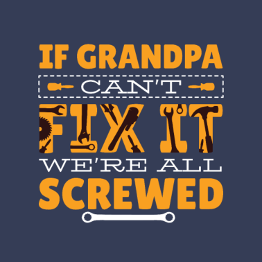 Motiv Opa kann alles reparieren Shirt für Heimwerker Opa