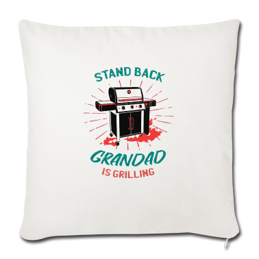 Geschenk für Opa Kissenbezug - Grillen Geschenk für Opa Grillsaison