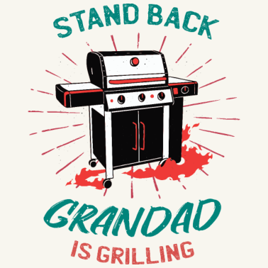 Motiv Grillen Geschenk für Opa Grillsaison