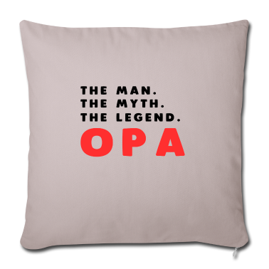 Geschenk für Opa Kissenbezug - Lustiger Spruch - Geburtstagsgeschenk für Opa