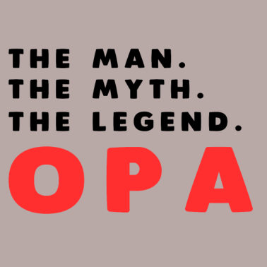 Motiv Lustiger Spruch - Geburtstagsgeschenk für Opa