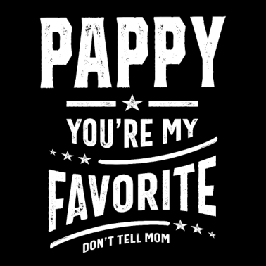 Motiv Mens Pappy Du bist mein Lieblingsgeschenk für Opa
