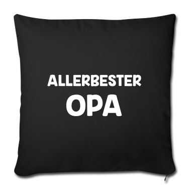 Geschenk für Opa Kissenbezug - Opa Allerbester Opa Geschenkidee für Opas