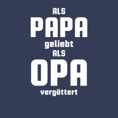 Motiv Als Opa vergöttert