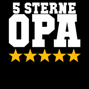 Motiv 5 Sterne Opa