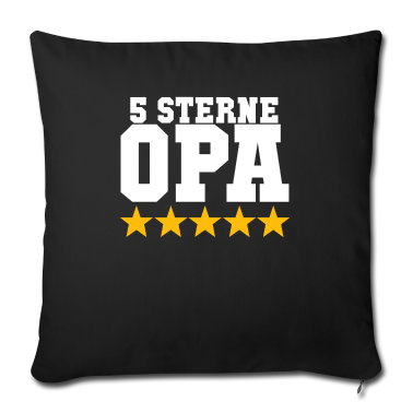 Geschenk für Opa Kissenbezug - 5 Sterne Opa