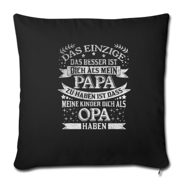 Geschenk für Opa Kissenbezug - Tolles T-Shirt für Opa und Großvater mit Stolz