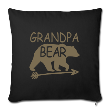 Geschenk für Opa Kissenbezug - Opa Bär