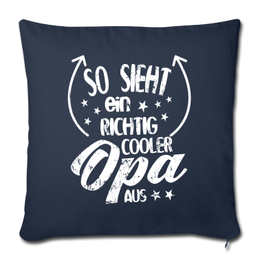 Geschenk für Opa Kissenbezug - Cooler Opa