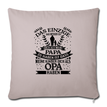 Geschenk für Opa Kissenbezug - Geschenkideen für Papa und Opa