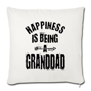 Geschenk für Opa Kissenbezug - Glück ist, ein Opa zu sein
