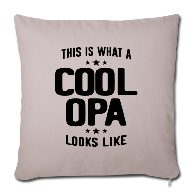 Geschenk für Opa Kissenbezug - Herren Cool Opa sieht aus wie Vater Opa Geschenk