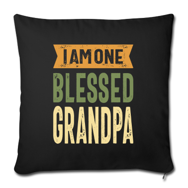 Geschenk für Opa Kissenbezug - Ich bin ein gesegneter Opa