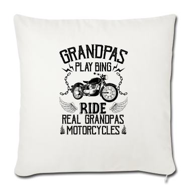 Geschenk für Opa Kissenbezug - Opa Motorrad