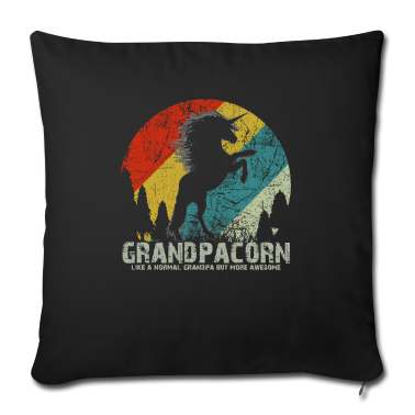 Geschenk für Opa Kissenbezug - Opa, Opa Einhorn