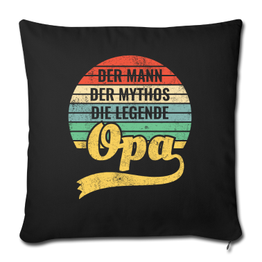 Geschenk für Opa Kissenbezug - Opa Retro