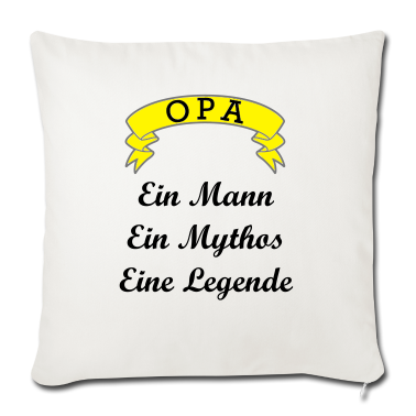 Geschenk für Opa Kissenbezug - Opa die Legende