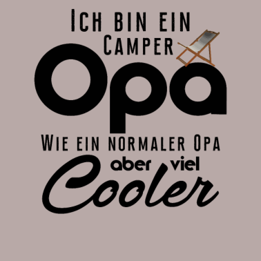Motiv Ich bin ein Camper Opa Wie ein normaler Opa aber v