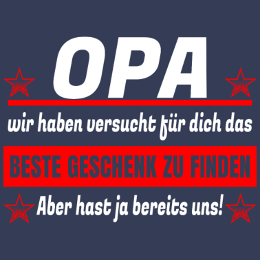 Motiv Opa Geburtstag I Opa Weihnachten I Opa Geschenk