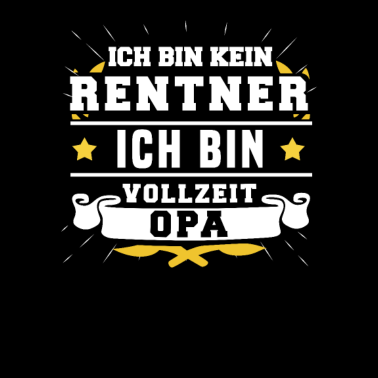 Motiv Rentner Design für einen Opa