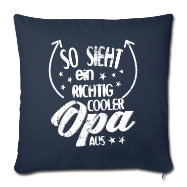Geschenk für Opa Kissenbezug - Cooler Opa