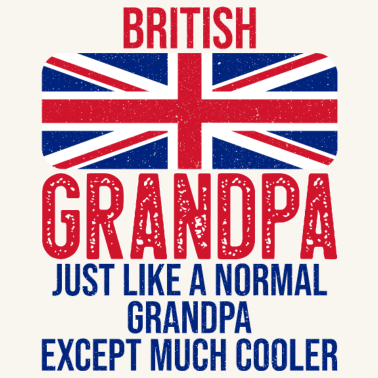 Motiv British Grandpa Großbritannien-Flagge für Opa