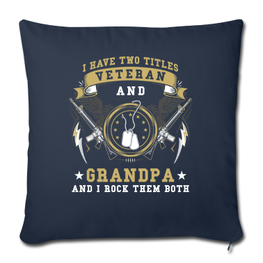 Geschenk für Opa Kissenbezug - Veteran Opa